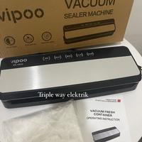 Gambar Vacuum sealer vipoo Basah dan kering - 8832- hitam dari TripleWayElektrik undefined 1 Tokopedia