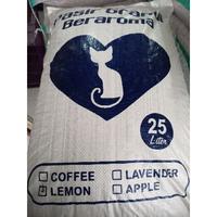 Gambar Pasir Gumpal wangi 25Liter Gosend / pasir Granule Aroma / pasir kucing gumpal wangi dari Fuji Petshop undefined 2 Tokopedia