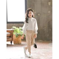 Gambar Kemeja Anak Perempuan Lengan Panjang (5thn-12thn) - Bahan Katun - 4 Ukuran Tersedia Baju Fashion - BW, 5-6thn dari ACEEfashion undefined 2 Tokopedia