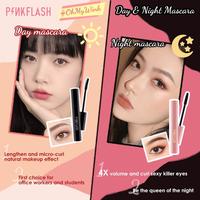 Gambar ❤ YUKI Manado ❤ PINKFLASH Mascara Oilproof Curl Maskara | Long | Volume | Waterproof E08 - Long (Hitam) dari Yuki Beauty Co undefined 2 Tokopedia