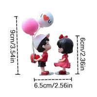Gambar Mainan Pajangan Dalam Interior Aksesoris Mobil Boneka/Hiasan Mobil Dashboard/model Boneka Imut Hiasan Dashboard Mobil - Couple A + Balloon dari zhaohome6196 undefined 5 Tokopedia