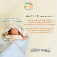 Gambar PETITE MIMI Selimut Bayi Topi | Baby Hooded Blanket | Selimut  Bayi Katun Petitemimi Baru lahir Bayi - Dusty Pink Unicorn dari ANINDHITA Mom and Baby undefined 5 Tokopedia