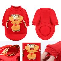 Gambar baju natal anjing dan kucing sweater natal untuk hewan anabul - santa, XS dari Dj Pets undefined 3 Tokopedia