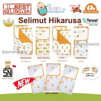Gambar Hikarusa HIKARU SELIMUT Bayi Anak Baby Blanket BAMBOO TENCEL Deer Mushroom Family Snow Sky Deer - BLUE Sky Deer dari Babymaniashop undefined 1 Tokopedia