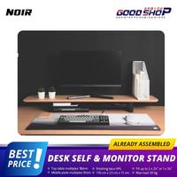 Gambar Noir Desk Shelf  Monitor Stand Riser Large dari GOODGAMINGSHOP undefined 1 Tokopedia