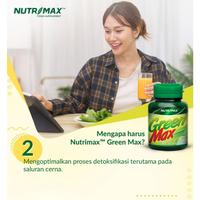 Gambar Nutrimax Green Max Kesehatan Pencernaan Detoksifikasi Saluran Pencernaan - 60 Tablet dari Nutrimax Cirebon undefined 3 Tokopedia