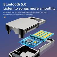 Gambar Essager Bluetooth Receiver 5.0 For Car Wireless Receiver USB to 3.5mm Jack Aux Audio Wireless Adapter Car Kit Speaker Transmitter Black Earphone Accessories Microphone - tarnish  dari ESSAGER SHOP undefined 4 Tokopedia