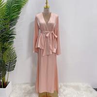 Gambar Set dresss melayu shimer Poliester Polos Mewah - Mocha dari LIA IRWAN undefined 1 Tokopedia