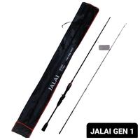 Gambar JORAN BC DAN SPINING D POWER JALAI GEN 1 8-17lb - merah hitam, spining 180cm dari A fishing undefined 1 Tokopedia