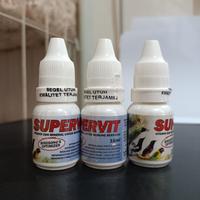 Gambar SUPERVIT SMART MASTERING VITAMIN MENGOPTIMALKAN PERTUMBUHAN DAN DAYA TAHAN TUBUH BURUNG KICAU dari SURYA TATA BIRD SHOP undefined 1 Tokopedia