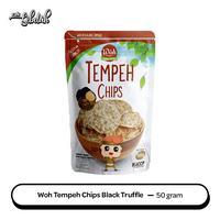 Gambar Woh Tempeh Chips Black Truffle 50g - Keirpik Tempe Premium Gluten Free dari Rak Sebelah undefined 3 Tokopedia