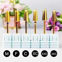 Gambar Nail Drill Bit E-File Rotary Burr Russian Mata Bor Electric Kuku - Gold-F dari Flashes.store undefined 1 Tokopedia