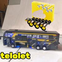Gambar Miniatur Bis STJ Ghina + telolet dari Miniatur Bis Banjarnegara undefined 1 Tokopedia