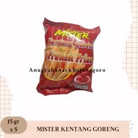Gambar Mister Kentang Goreng Ala French Fries 15gr x 5 ciki dari Anugrah Snack Bojonegoro undefined 1 Tokopedia