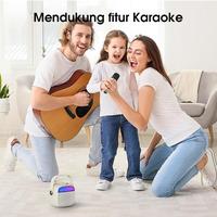 Gambar 【BISA COD】ACOME A9 Speaker Karaoke Bluetooth 5.3 / Speaker Wireless Mini RGB 3.5 Watt With Voice Changer Original - Garansi 1 Tahun dari serba-olshop undefined 4 Tokopedia