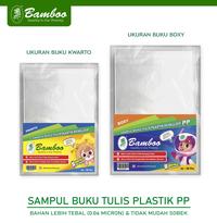 Gambar Bamboo Sampul Buku Tulis Plastik PP ( 20 Lembar ) - Plastik Kwarto dari Bamboo Stationery undefined 4 Tokopedia
