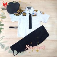 Gambar Baju masinis kereta api anak laki laki kostum masinis seragam masinis pakaian masinis pakaian karnaval baju profesi anak - No 2 (4-5 Th) dari Sarasi Kids Fashion undefined 3 Tokopedia