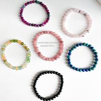 Gambar Gelang Batu Alam Crystal Asli 6mm - Aquamarine dari Spesial Batu undefined 1 Tokopedia