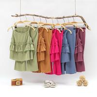 Gambar Setelan Chilla Beuzee // Set Anak Perempuan katun Rib // One set Anak yukensi + Celana Cutbray Polos Fashion - Caramel, Size S dari Queen Fashion undefined 1 Tokopedia