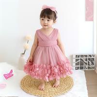 Gambar Dress Premium BEA LEAF - 6 bulan 3 2 1 Tahun Gaun Bayi Korean Style ulang tahun IMPORT Baju Pesta Aqiqah Baptis Anak Perempuan Putri - ROSE PINK, 2: 6-8 Bulan dari Littleototo undefined 1 Tokopedia