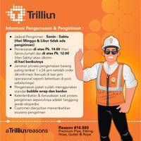 Gambar Fitting Talang uPVC Trilliun Bracket (140) - Talang Air Gantungan dari Trilliun undefined 3 Tokopedia
