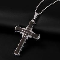 Gambar Kalung Salib Pria Kristal Keren Minimalis Titanium Asli Anti Karat dan Anti Luntur Kalung Salib Kristen Katolik - Putih dari Alpha-Omega.id undefined 3 Tokopedia