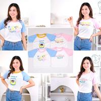 Gambar LD 88 P 40 CROP TOP COLORFUL BAJU CEWEK - Gonna Have Fun dari Sis.store undefined 1 Tokopedia