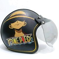 Gambar HELM BOGO ONE PIECE LUFFY - One Piece, Datar, M dari IDE HELM undefined 3 Tokopedia