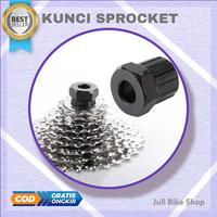 Gambar kunci pembuka sprocket sepeda sproket adaptor alat tool - Not Specified dari Jull Bike Shop undefined 1 Tokopedia