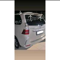 Gambar rear Spoiler all new avanza xenia model veloz 2012 -2021 plastik lampu - merah maroon dari Accmobil.id undefined 2 Tokopedia