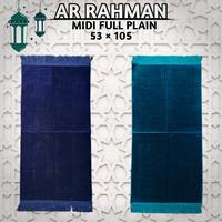 Gambar Sajadah Turkey Midi Polos Total / Sajadah Ar Rahman Midi Full Plain - Random, 53x105 dari Dunia Sajadah undefined 4 Tokopedia