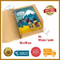 Gambar Sampul Coklat ukuran Kwarto sampul buku KUARTO POLOS label nama isi 20 murah Kertas Paper Stationery - 1 pack 20 lembar dari Aboutyou Shop undefined 3 Tokopedia