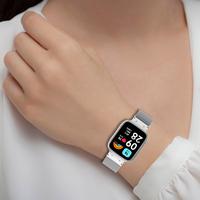 Gambar Milan 2in1 Stainless Strap for Redmi Watch 3 ACTIVE with Bumper Frame Case (Tali Jam Mi Watch3 ACTIVE dengan Cover Casing) - Black dari hop market undefined 5 Tokopedia