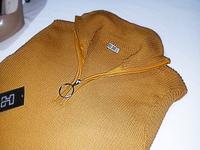 Gambar RH - sweater baju rajut wanita resleting kuning mustard salur kerah tinggi turtleneck lengan panjang Atasan Knitwear Zipper Motif Cardigan Top Outer Tebal Rib dari RHcollections undefined 3 Tokopedia