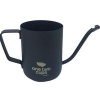 Gambar Teko Kopi Leher Angsa Kopi V60 600ml / 350 ml / Pour Over Coffee Kettle Gooseneck Ketel Barista Toboshop Stainless Steel - 600ml, Black + Tutup dari TOBO SHOP undefined 4 Tokopedia