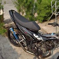 Gambar jok satria fu roadrace kulit amplas pasir dari Putra Jok_NEW undefined 2 Tokopedia