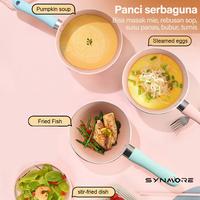 Gambar 14/16Cm Panci Teflon Panci Susu Sauce Pot Mini Anti Lengket Panci MPASI 16cm PFOA Free - Blue, 14cm dari Synmore Official Store undefined 5 Tokopedia