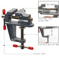 Gambar Vixplorn Ragum Meja Mini /Catok Meja Mini Clamping Table Vise Bench/Vise Clamp Catok Ragum Putar Penjepit Meja Ukuran - 35mm dari Vixplorn undefined 2 Tokopedia