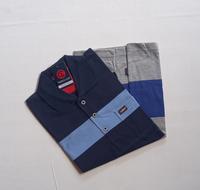 Gambar kaos pria lengan pendek Salur berkerah untuk bapak-bapak kaos harian laki-laki usia 40-50 tahun - XL, HIJAU dari AF GROSIR STORE undefined 5 Tokopedia