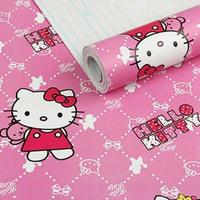 Gambar Wallpaper Sticker Dinding Karakter Hello Kitty Pita Pink Dekorasi Dinding Kamar Anak Kekinian Terbaru Modern Kertas dari LILY WALLPAPER undefined 2 Tokopedia
