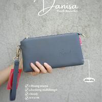 Gambar Vast Galeri - Dompet Wanita Murah DANISA POUCH Polos By Inoe Dompet Kulit PU Hitam waterproof Casual - PINK dari Vastgaleri_NEW undefined 4 Tokopedia