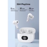 Gambar Airbuds TWS ROBOT T70 Headset Bluetooth Earbuds Wireless LED Display Earphone - Garansi Resmi 1 Tahun - Black dari Thesignerstore undefined 4 Tokopedia