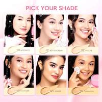 Gambar Glad2Glow Perfect Cover Cushion Oil-Control matte Waterproof Sweatproof Finish Poreless Cushion Refill BB CC Cream Makeup - menmomstore - 01 Buttercream, Full dari Mahira Beauty Store undefined 2 Tokopedia