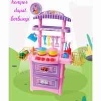 Gambar MAINAN ANAK KITCHEN SET ELEKTRIK / MAINAN MASAK MASAKAN KANTIN SENYUM 75 - Pink dari EAZYTOYS undefined 2 Tokopedia