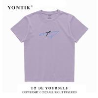 Gambar YONTIK Kaos Distro Murah 100% Original Murah Branded Premium Motif " SMALL WHALE " Unisex Katun 24S Cewe Cowo Basic Style CrewNeck High Putih TIdak Nerawang Nyaman Pasangan Pria Wanita Kaos Oversize Kaos Distro Unisex Kaos Polos Combed - Hitam, M dari Cotton Apparel By KL undefined 3 Tokopedia