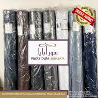 Gambar KAIN 50CM IMPOR AL MADINAH POLOS WARNA LENGKAP BAHAN GAMIS THOBE PRIA ARAB HARAMAIN GRADE AAA - DARK SEA dari pusatdupasurabaya undefined 3 Tokopedia