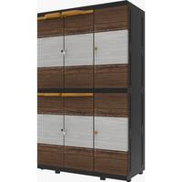 Gambar LEMARI MEGA MSC NAIBA FIT - SUSUN Pintu Plastik Furniture - 2524 OAG dari Naiba Houseware undefined 5 Tokopedia