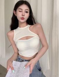 Gambar Twinkle Cut on Chest Bralette tanktop korean knits tanktop 41 tanktop viral kekinian korean look dari Dailyneeds.id_NEW undefined 5 Tokopedia