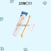 Gambar Sikat Gigi Odol Kucing Pembersih Karang Penghilang Bau Mulut Perawatan Grooming - Sikat Gigi Jari dari STARCAT undefined 1 Tokopedia