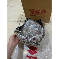 Gambar REFLEKTOR LAMPU DEPAN HEAD LAMP SATRIA FU 150 BARONG ORIGINAL ORI ASLI SUZUKI SGP 35121-25G10-000 - Not Specified dari MotorFit undefined 3 Tokopedia